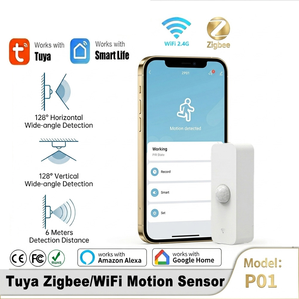 Slimme PIR-bewegingssensor WiF - Home Automation Technology recensie en prijs