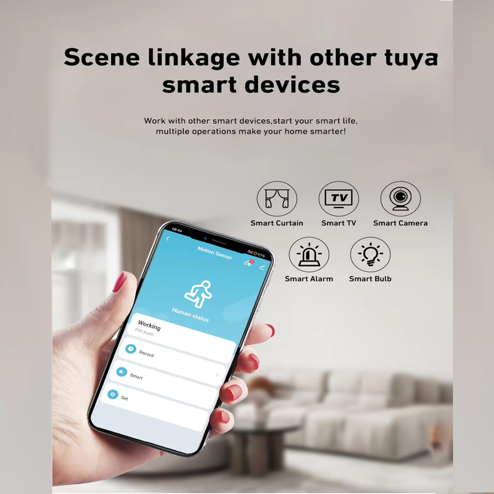 Slimme PIR-bewegingssensor WiF - Home Automation Technology recensie en prijs